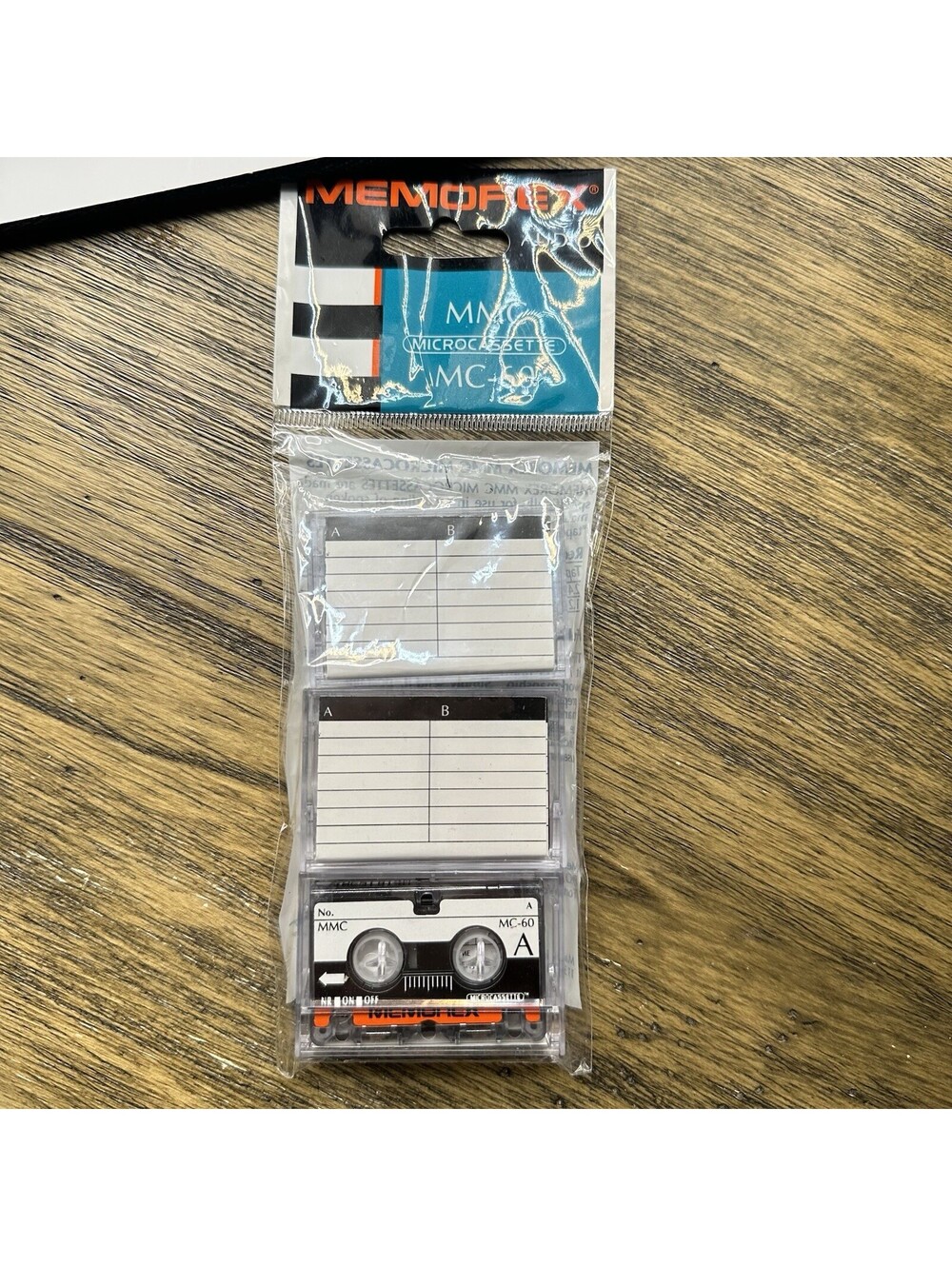 3 Microcassette Tapes MC-60 Memorex  Brand New